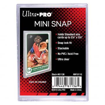 Ultrapro Mini Snap Card Holders