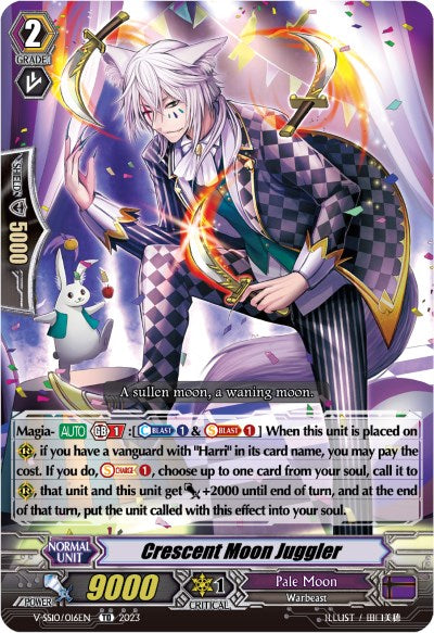 Crescent Moon Juggler (Foil) (V-SS10/016EN) [Premium Battle Deckset 2023]