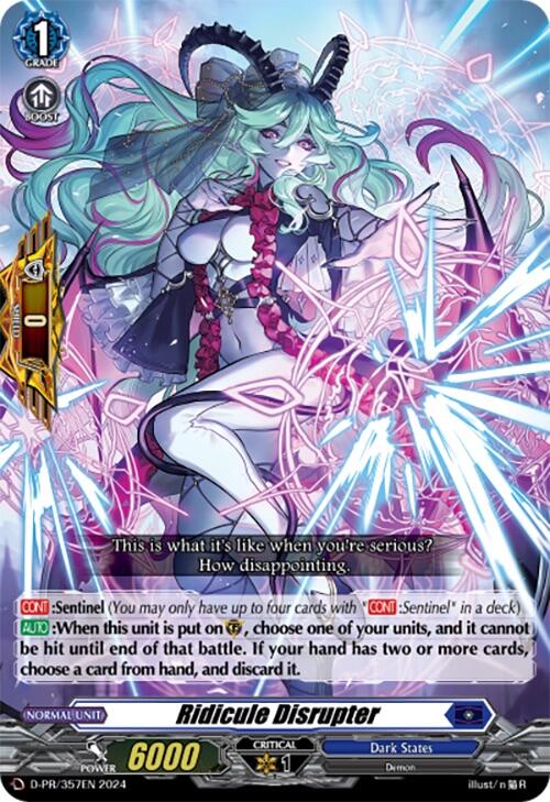 Ridicule Disrupter (D-PR/357) [D Promo Cards]