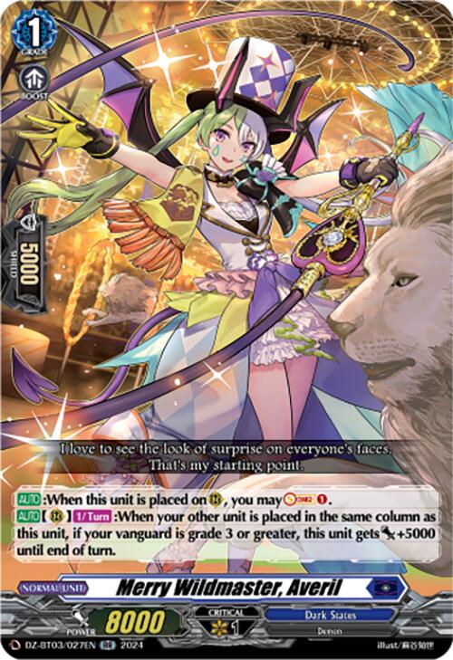 Merry Wildmaster, Averil (DZ-BT03/027EN) [Dimensional Transcendence]