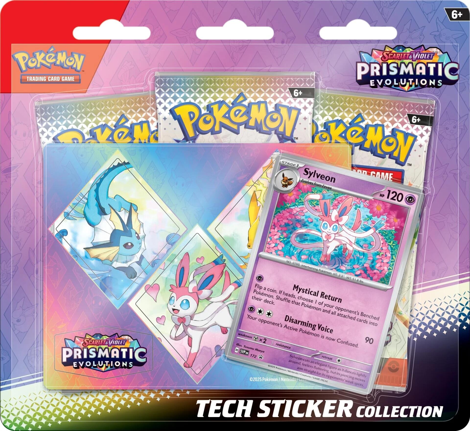 Scarlet & Violet: Prismatic Evolutions Tech Sticker Collection (Sylveon)