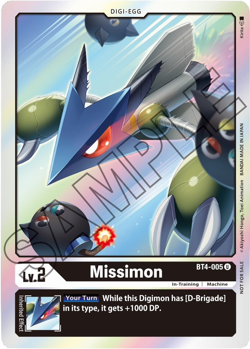 Missimon [BT4-005] (Event Pack 1) [Great Legend Promos]