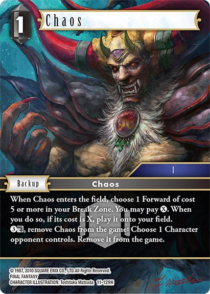 Chaos [Opus XI]