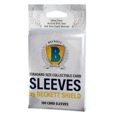 Beckett Shield: Standard Card Sleeves (100 Count)