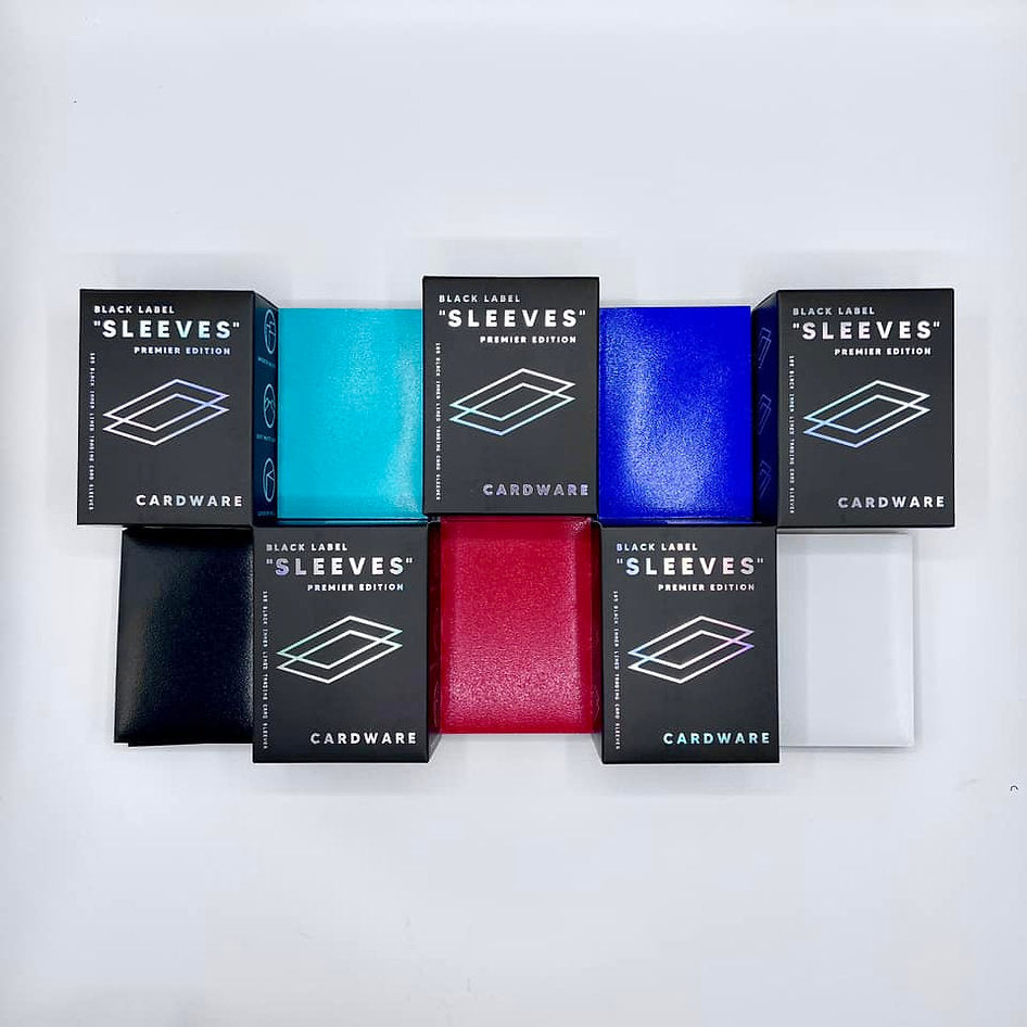 Cardware: Black Label Sleeves Blue