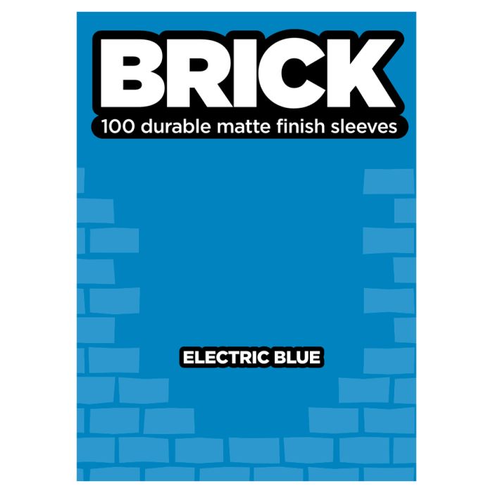 Deck Protector: Brick Electric Blue (100)