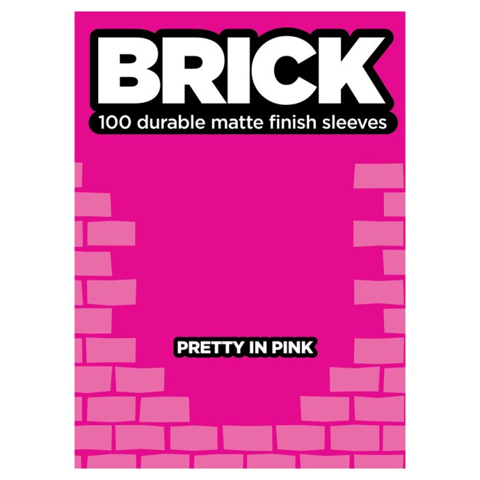 Deck Protector: Brick Pretty in Pink (100)