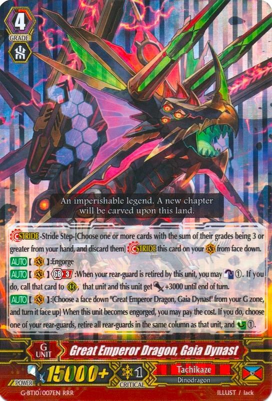 Great Emperor Dragon, Gaia Dynast (G-BT10/007EN) [Raging Clash of the Blade Fangs]