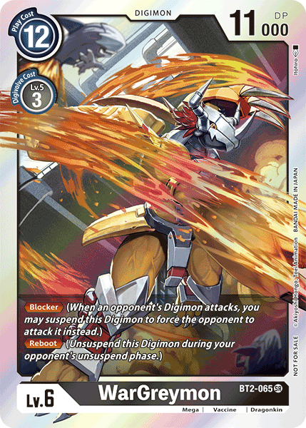 WarGreymon [BT2-065] (Alternative Art - Box Topper) [Classic Collection]