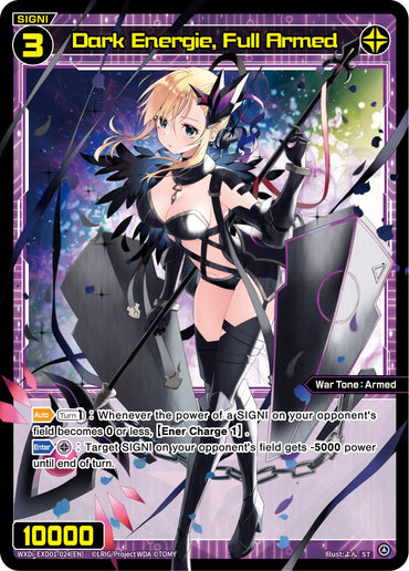 Dark Energie, Full Armed (WXDi-EXD01-024[EN]) [Super Diva Deck: Urith's MIASMA]