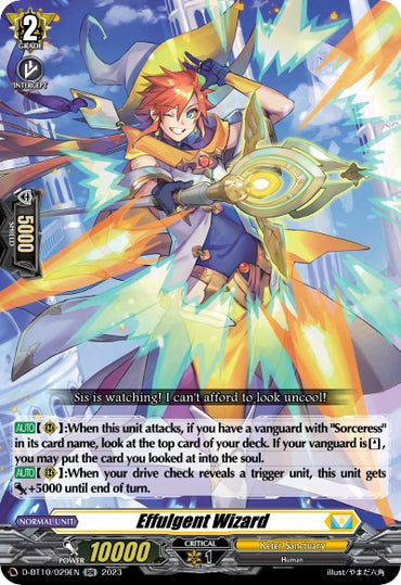 Effulgent Wizard (D-BT10/029EN) [Dragon Masquerade]