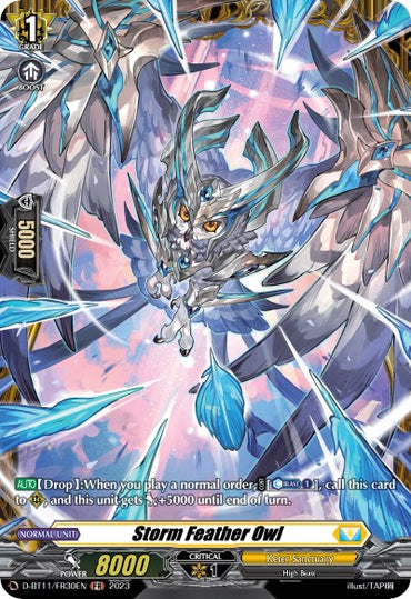 Storm Feather Owl (D-BT11/FR30EN) [Clash of Heroes]