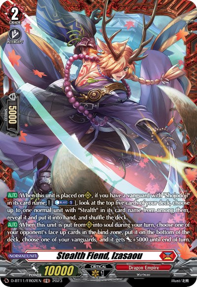 Stealth Fiend, Izasaou (D-BT11/FR02EN) [Clash of Heroes]