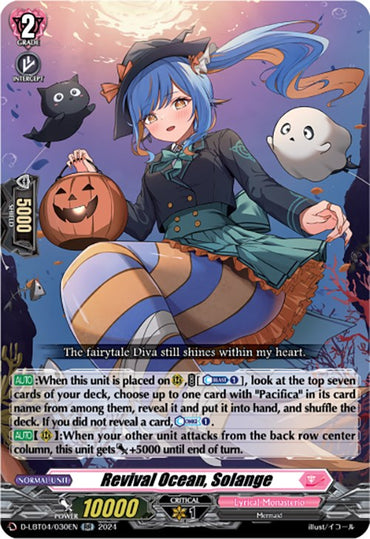 Revival Ocean, Solange (D-LBT04/030EN) [Lyrical Monasterio: Trick or Trick!]