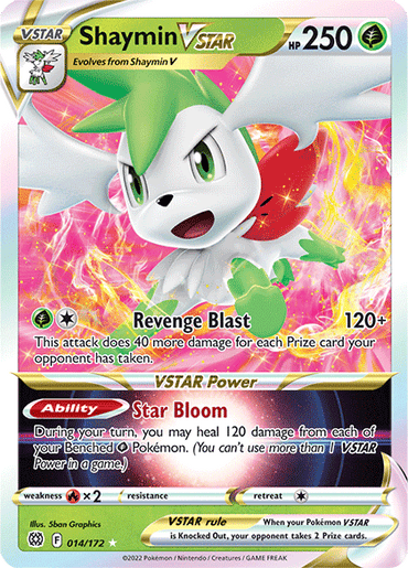 Shaymin VSTAR (014/172) [Sword & Shield: Brilliant Stars]