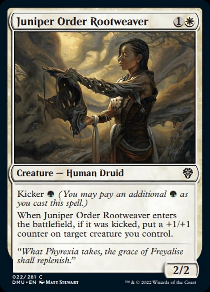 Juniper Order Rootweaver [Dominaria United]