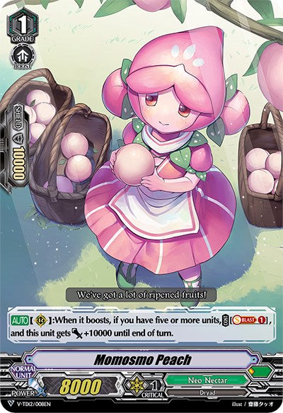 Momosmo Peach (V-TD12/008EN) [Ahsha]