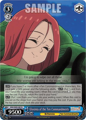 Gloxinia of the Ten Commandments (Foil) [The Seven Deadly Sins: Revival of The Commandments]