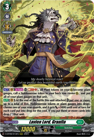 Lavien Lord, Granfia (D-BT09/013EN) [Dragontree Invasion]