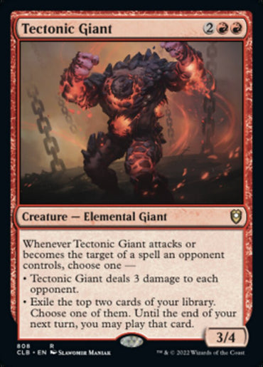 Tectonic Giant [Commander Legends: Battle for Baldur's Gate]