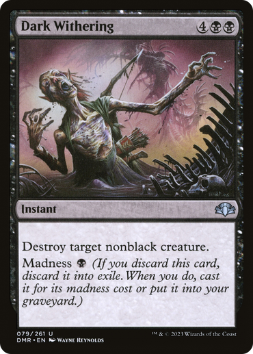 Dark Withering [Dominaria Remastered]