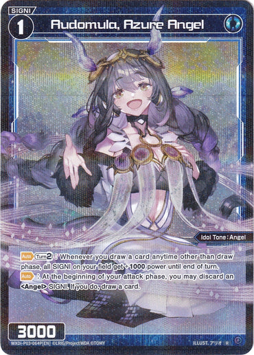 Audomula, Azure Angel (Parallel Foil) (WXDi-P03-064P) [Standup Diva]